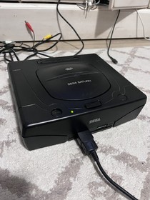 SEGA Saturn Console With 2 Controller and Cables Tested Working