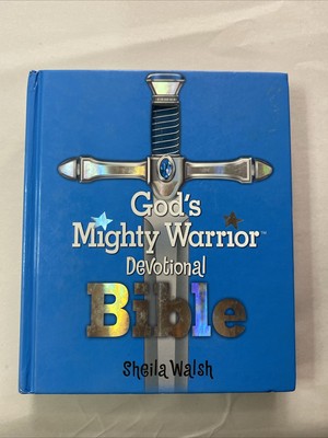 God's Mighty Warrior Devotional Bible by Sheila Walsh (2007, Hardcover)