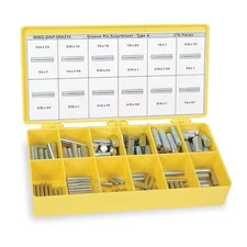Grooved Pin Assortment, Wwg-Disp-Gp216a