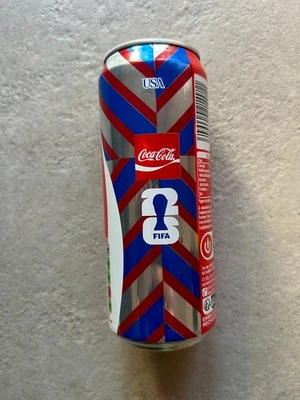 Canette 330ml Coca-Cola Fifa World Cup 2026 - USA team - Photo 1/4