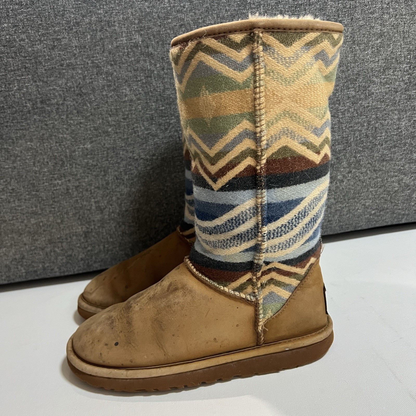 UGG Pendleton Aztec Pattern Tall Boots Women's Si… - image 2
