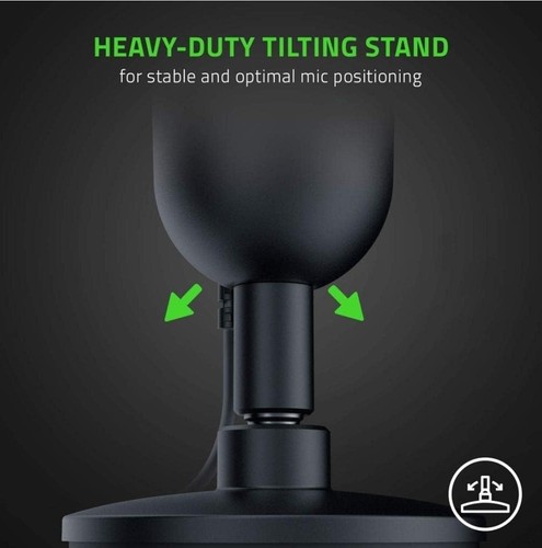 Razer Seiren X USB mikrofon strumieniowy: profesjonalny odbiór superkardiodu - Zdjęcie 10 z 21