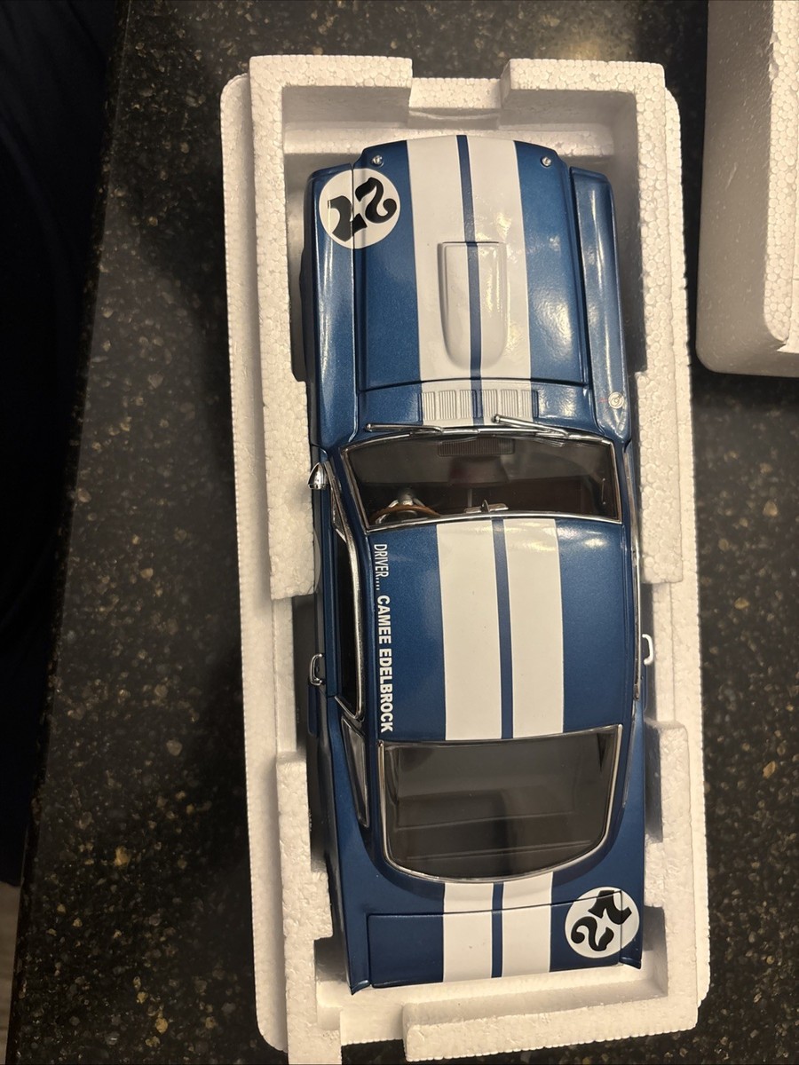 ミニカー LANE EXACT DETAIL 1966 SHELBY 1/18 Lane Exact Detail 1/18 Scale 1966 Shelby GT350 Red / White