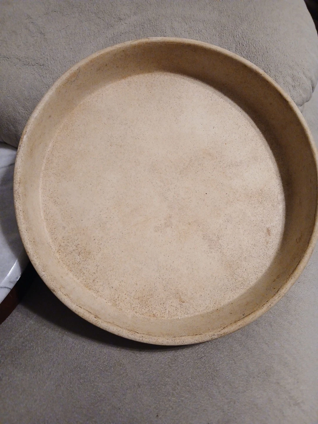 Pampered Chef Deep Dish Baker Round Stoneware Pan 11 Inch Family Heritage