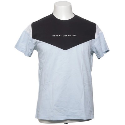 Redbat, T-shirt, Größe: M, Blau/Schwarz/Weiß, Baumwolle, Print, Herren #XKU