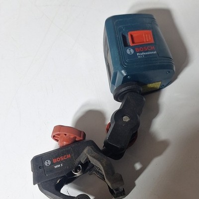 Bosch GLL 2 Self-Leveling 2-Line Laser Level w/ MM2 Mount Blue/Black/Red