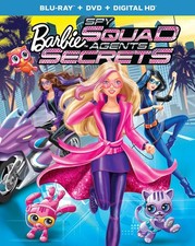 Barbie Spy Squad Agents Secrets - (BLU-RAY +DVD) BRAND NEW!!! & SEALED!!!