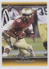 2017 Leaf Draft Gold Travis Rudolph #68 0s5