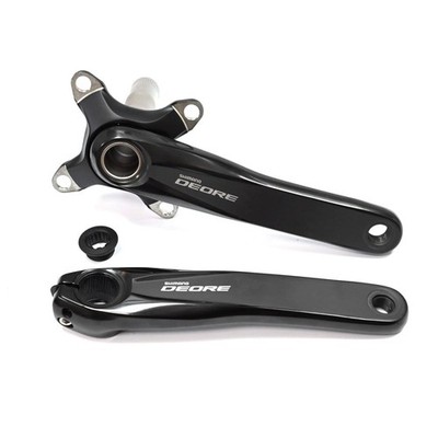 SHIMANO Deore FC-T6010 Kurbel ohne Kettenblätter z.B. für SingleSpeed Nexus Rohl