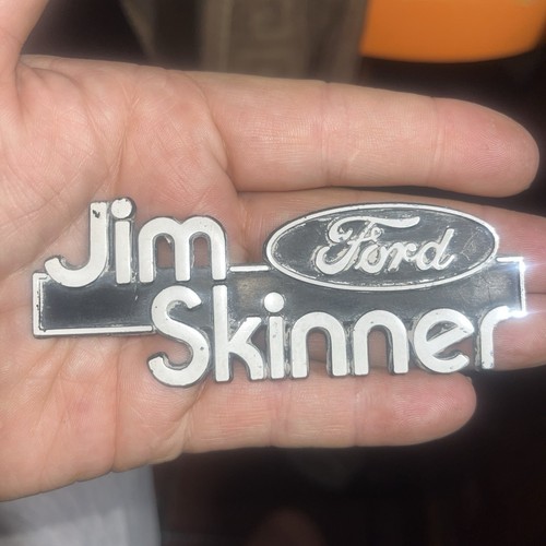 Vintage Jim Skinner Ford Custom Emblem