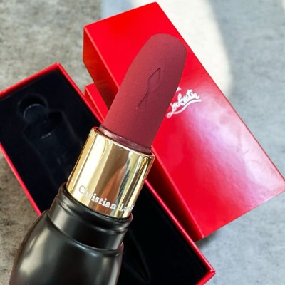 CHRISTIAN LOUBOUTIN LIP COLOUR VELVET MATTE 318 EPIC BRUNETTE FULL SIZE RT $100
