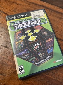 Sony PlayStation 2 Lot of 4 Sega Genesis, Capcom Classics & Midway Arcade 1 & 2