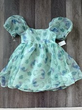 Girls size 10/12 Green Disney Stitch Dress