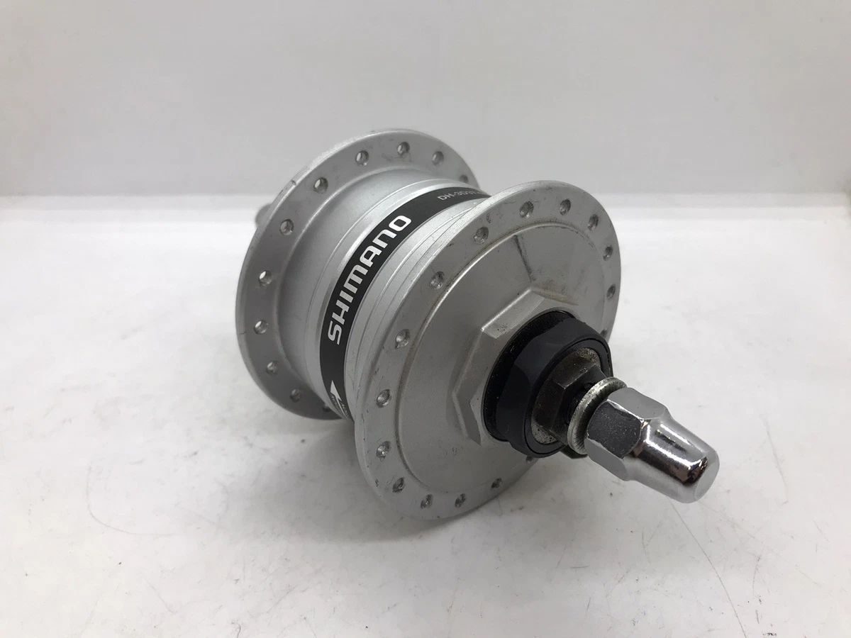 Shimano Metrea Dh-ur700-3d Dynamo anteriore Hub - QR x 100mm Center Shimano Metrea Dh-ur700-3d Dynamo anteriore Hub - QR x 100mm Center
