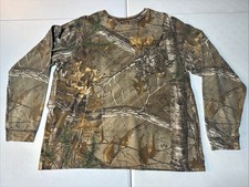 Realtree Camo Shirt XL Hardwoods Forest Hunting Pocket Cotton Liberty Vintage
