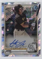 2020 Bowman Chrome Prospects Atomic Refractor 11/100 Grant Little Auto 01wt