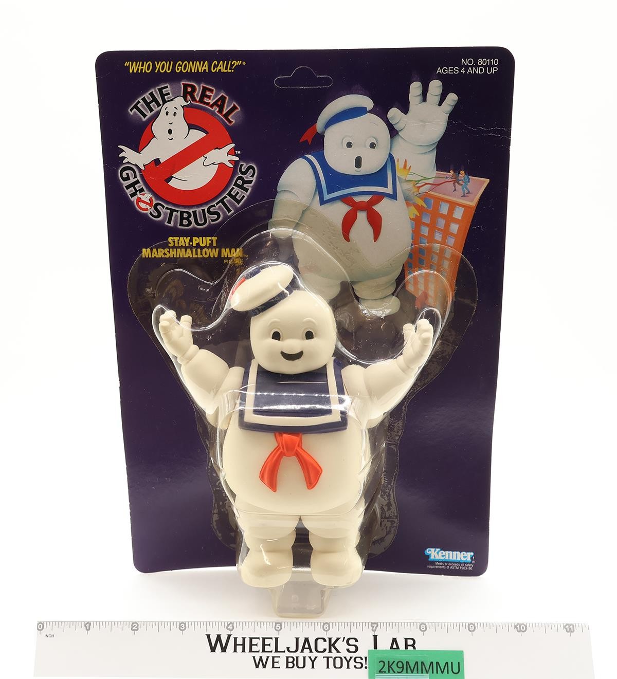 Stay-Puft Marshmallow Man Kroger The Real Ghostbusters 1986 Kenner NEW SEALED