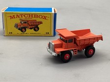 Modellini auto 1:64 Matchbox Series n.28 Mack Dumper Truck con scatola originale