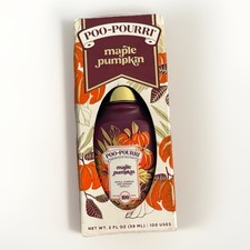 Poo-Pouri Maple Pumpkin Toilet Spray 2oz New