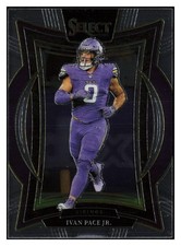 Ivan Pace Jr. 2024 Panini Select #62 Minnesota Vikings Concourse *305