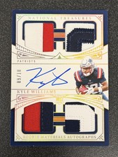 2025 National Treasures Kyle Williams Rookie Quad Patch Auto #/10