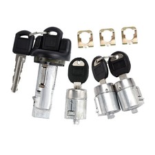 Door Lock Set 5 Keys Included Direct Replacement Parts Ignition Switch Cylinder