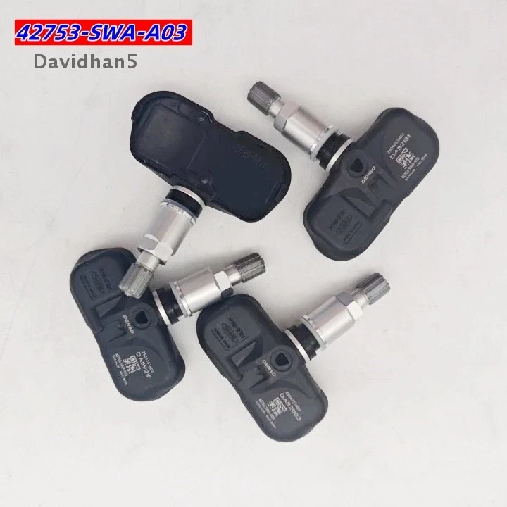 4X 42753-SWA-A03 DENSO Tire Pressure Sensor TPMS For Honda Accord EX EXL CR-V LX - Image 4 of 4