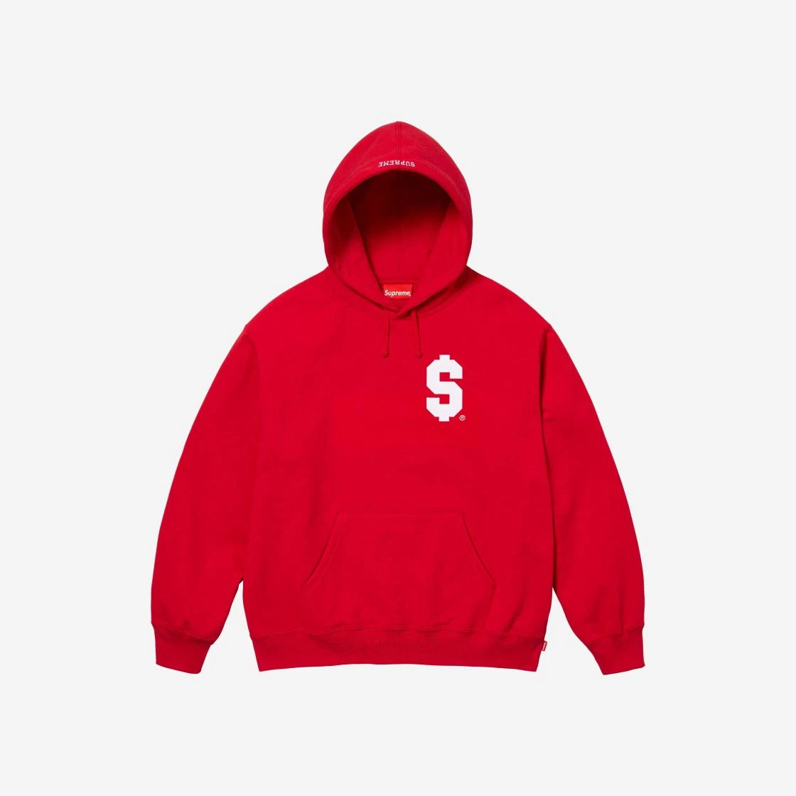 Sweat à capuche rouge SupremeSS