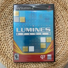 New Factory Sealed Lumines Plus Video Game Playstation PS2 CIB