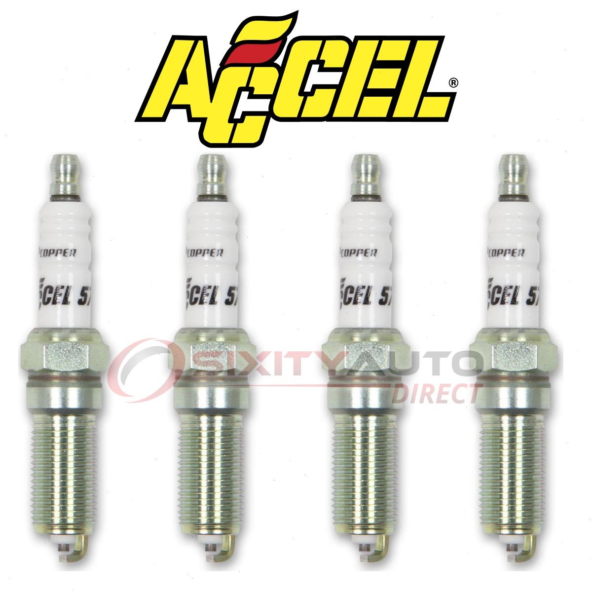 ACCEL Spark Plug for 2014-2017 Ford Special Service Police Sedan - Ignition xf