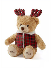 Joyland 2025 Belkie Christmas Bear - Belk Store - Plush Teddy Bear - Brown