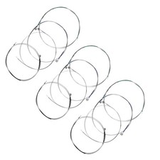 Viola Strings 3 Full Sets Stainless Steel Core Nickel-Plated Ball-End