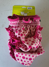 Top Paw Reusable Dog Diaper Pink Polka Dot Cover-Up Size Large