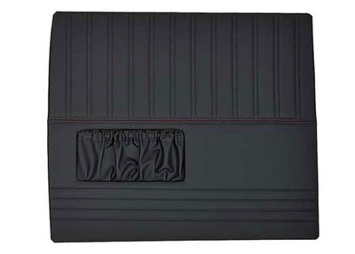 QDP0054BLACK Brothers Trucks Custom Sport Door Panels - Black/Black Stitching -