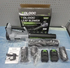 Tolooc Leaf Blower Cordless with Battery & Charger