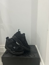 Air Jordan 4 Men's Black/Cats size 4 worn once boxed great condition