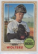 2017 Topps Heritage High Number Tony Wolters #628 0e3