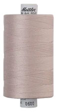 Flesh 0600 | Silk-Finish Cotton 40wt - #9141 (1000M / 1094Y Spool) | Mettler