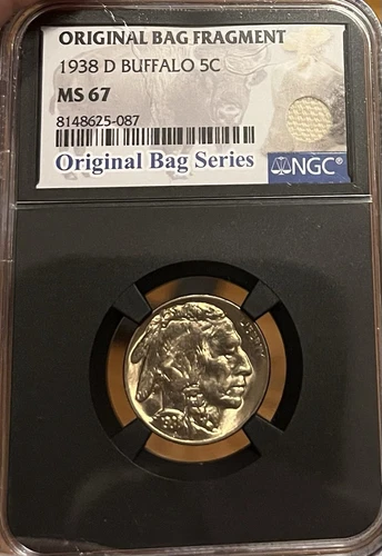 1938-D NGC MS67 Buffalo Nickel