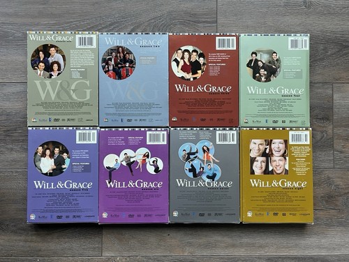 Will & Grace: Complete Original Series Season 1 to 8 NBC DVD Box Sets - Picture 2 of 19
