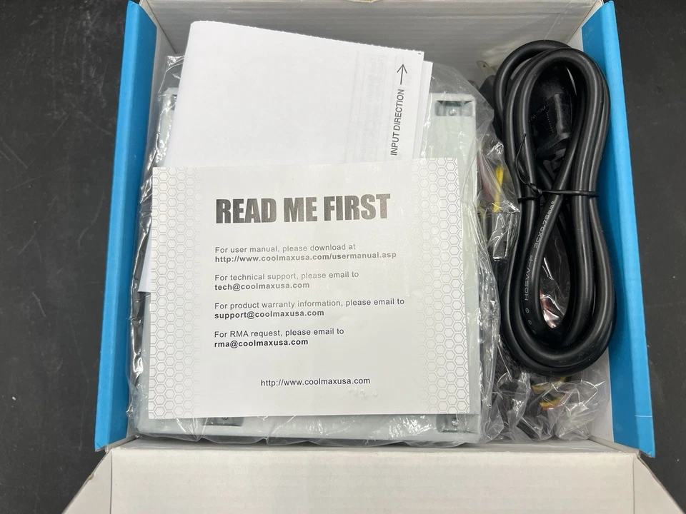 Coolmax V-400 400W 80mm Silent Fan ATX Power Supply - Image 3 of 3