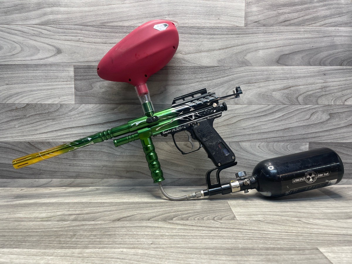 SPYDER FLASH E MARKER PAINTBALL MARKER (A1D020278) | eBay