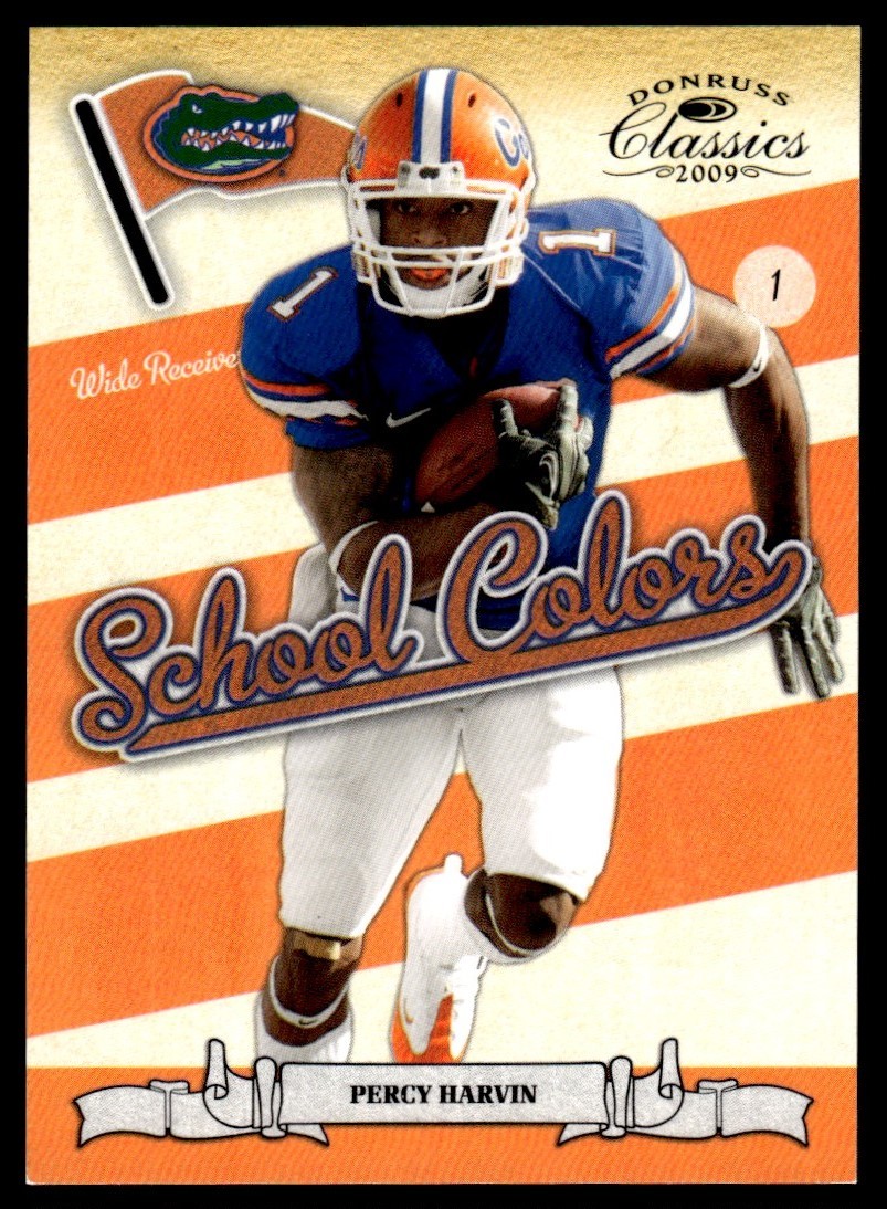 Percy Harvin Donruss Classics School Colors #33 Base