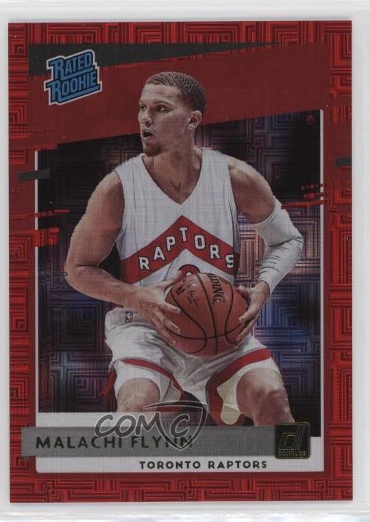 2020-21 Panini Donruss Rated Rookies Choice Red /99 Malachi Flynn Rookie RC 0si4
