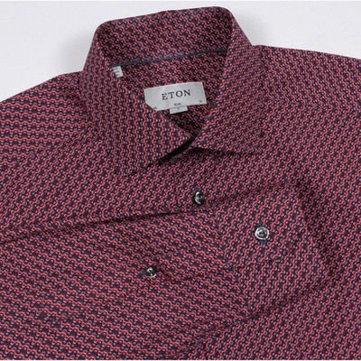 eton slim fit dress shirt Eton White Textured Twill Evening Shirt | Slim Fit