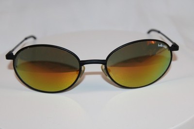 Bolle 5508 Orange Mirrored Polarized Lens Sunglasses Original Vintage 