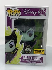 Funko POP! Disney Maleficent Glow Chase #232 Hot Topic Exclusive DAMAGED BOX