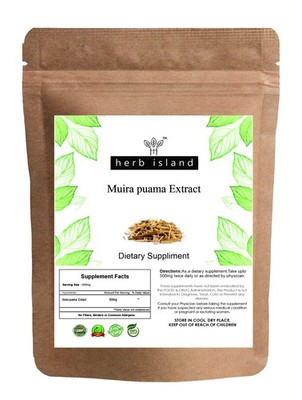 Muira Puama Extrakt 100% rein & Bio Premium Qualität - gesunde Sexualfunktion