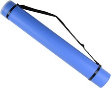 Extendable Poster Tube Telescoping Carrying Case for Art Blueprints Storage Stra