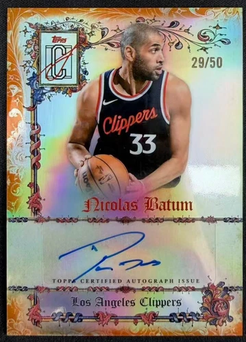 2025 Topps Signature Nicolas Batum Orange (RAW)